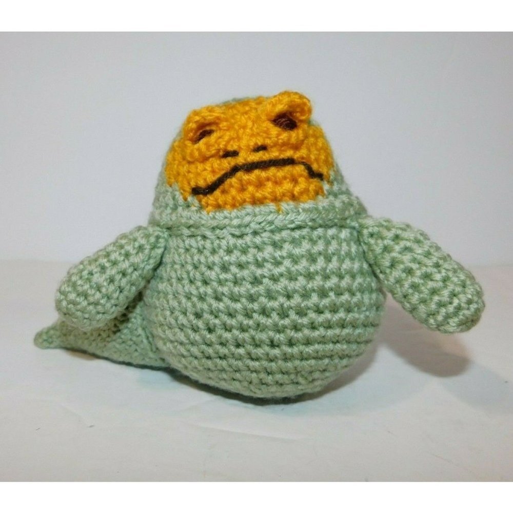Star Wars Jabba the Hutt Hand Crochet Stuffed Toy 7"